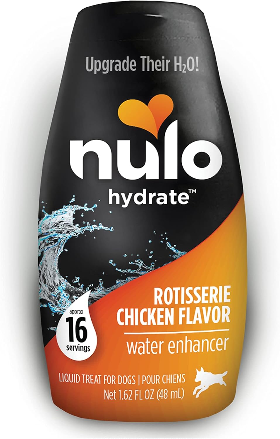 Nulo Hydrate for Dogs Water Flavoring, Rotisserie Chicken