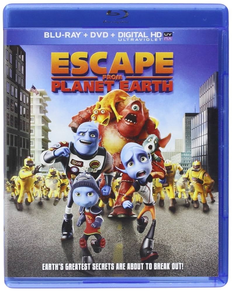 Amazon.com: Escape From Planet Earth (Blu-ray + DVD +