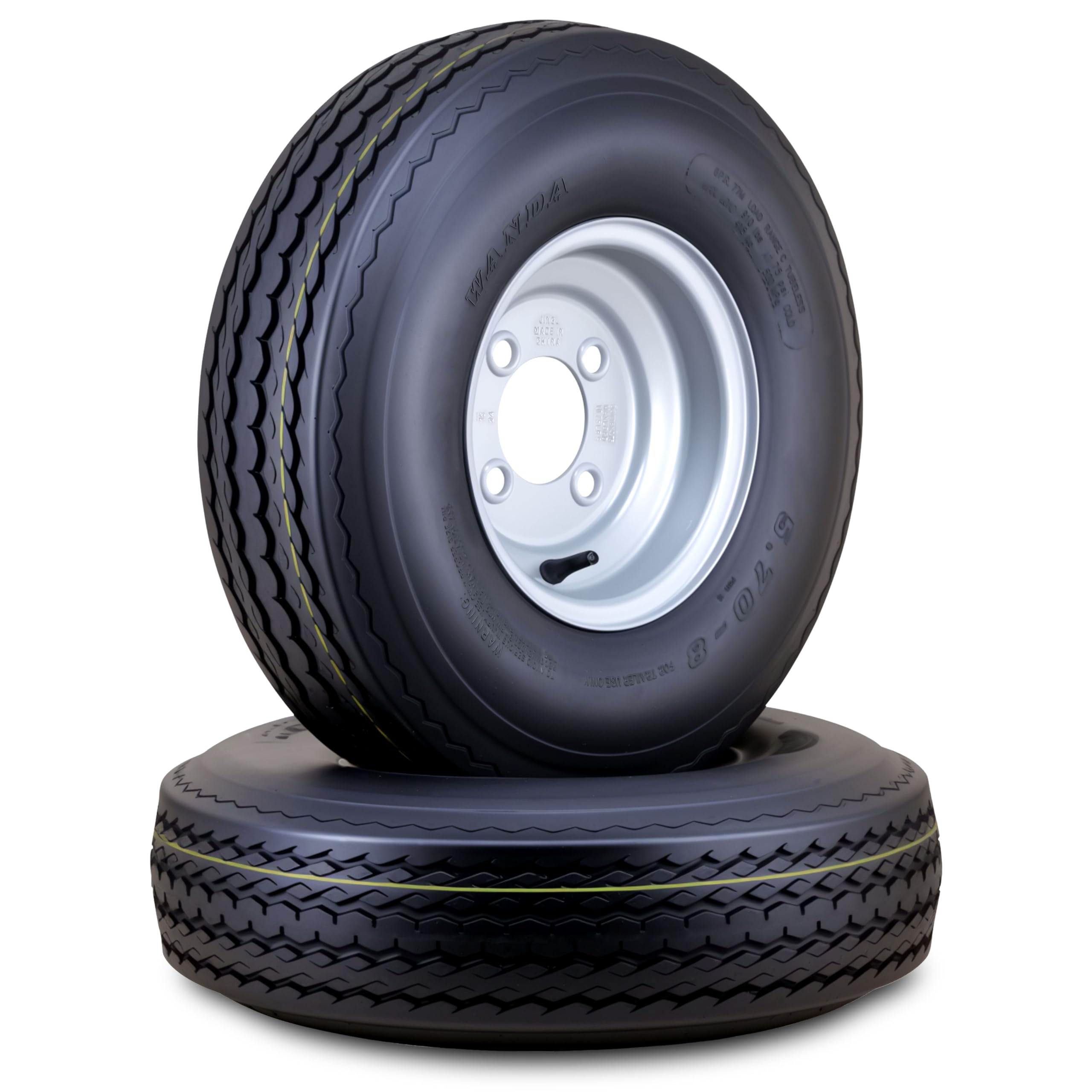 WANDA 5.70-8 Trailer Tire and Wheel