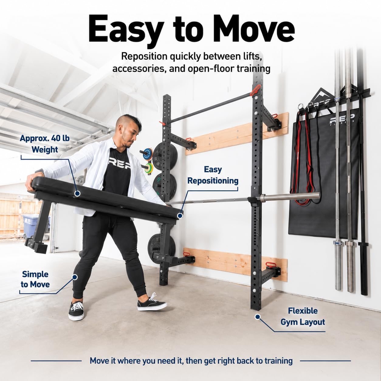 Fitness Flat Weight Bench, Heavy Duty Workout Bench For Home Gym, Folding Fitness Equipment For Strength Training, Adjustable Utility Platform For Dumbbells, Bar游戏副本, Lifting And Core Exercises