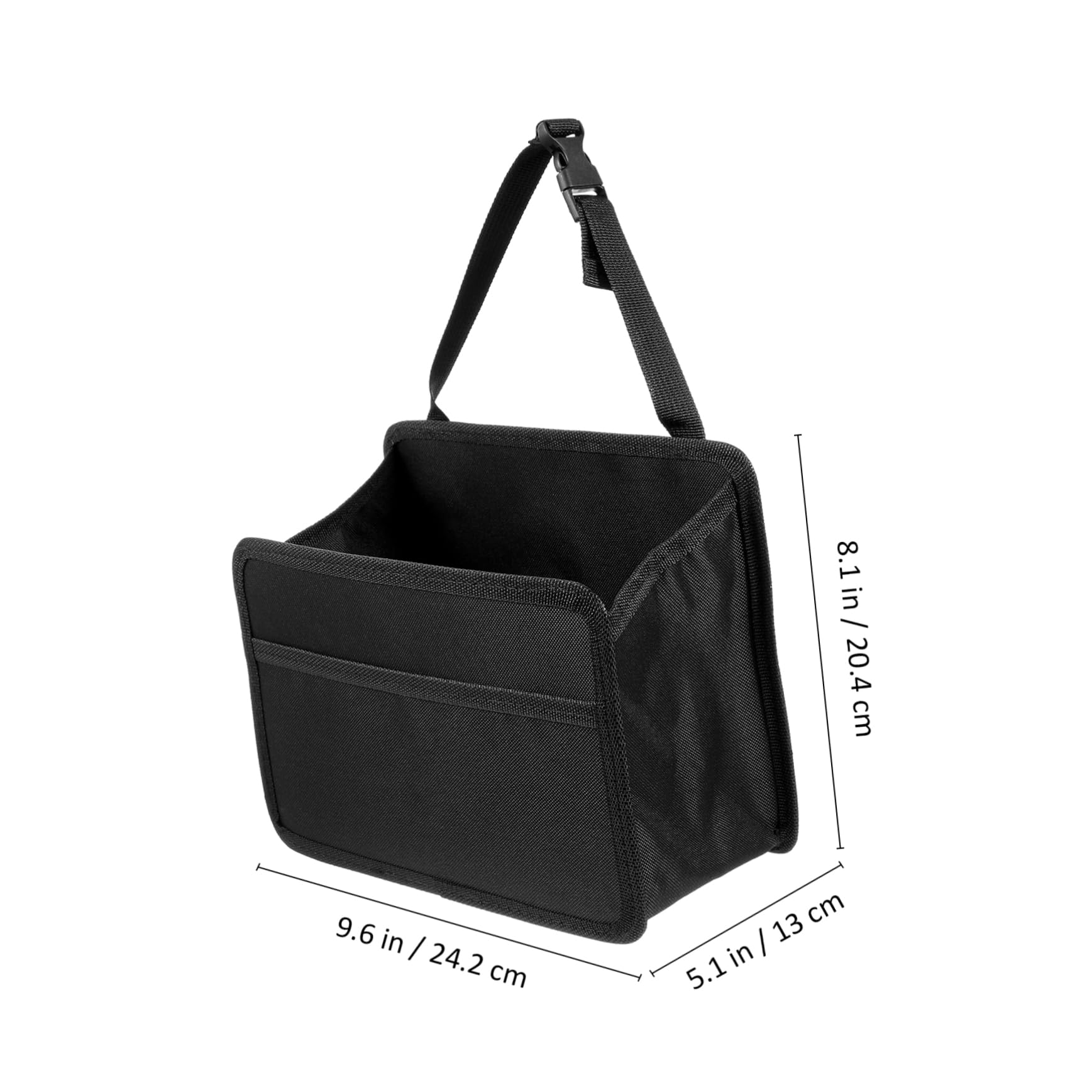 OUNONA Car Trunk Organizer Car Storage Hanging Bag Headrest Box Tissue Holder Easy to Use Backseat Storage Box