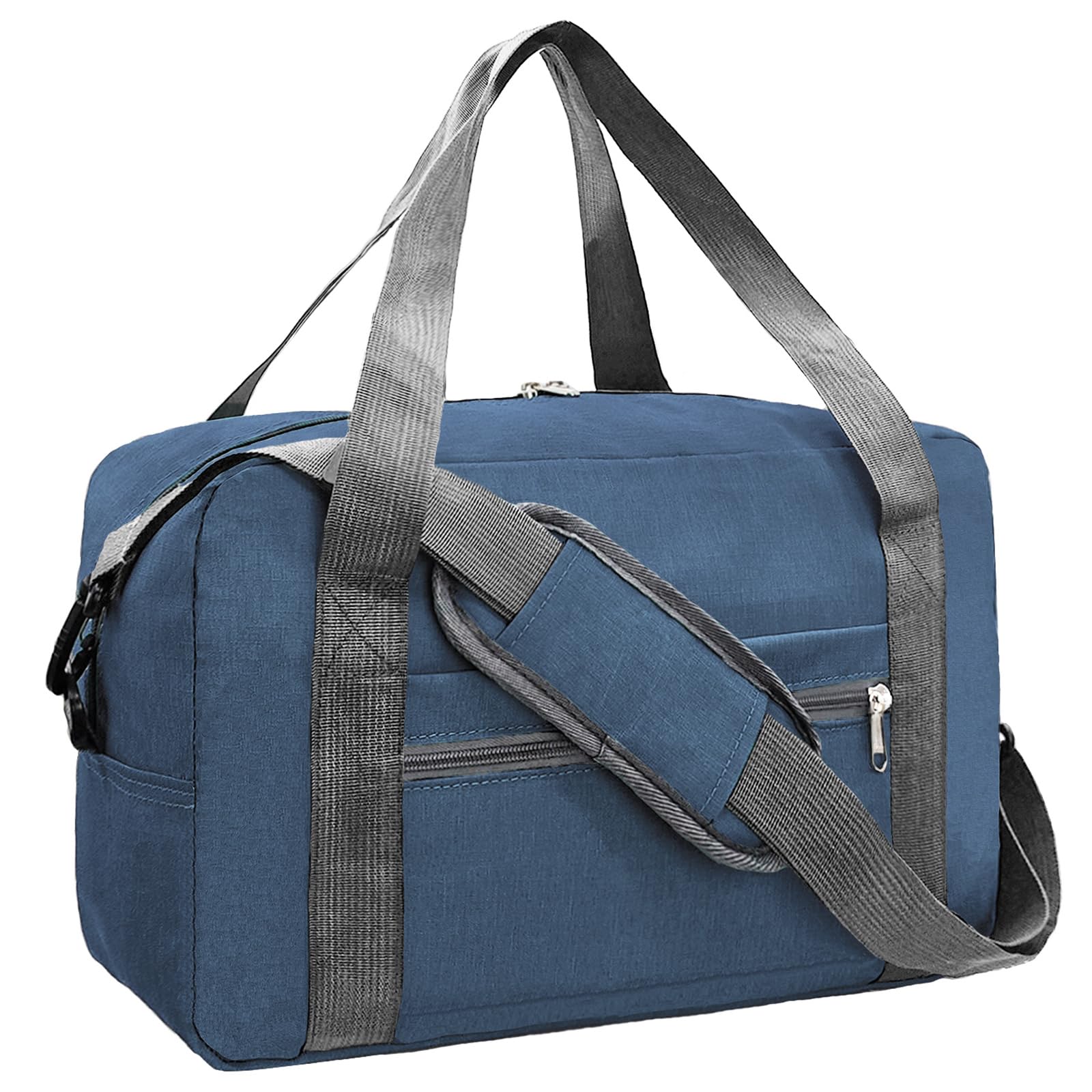For Spirit Airlines Personal Item Bag 18x14x8 in Underseat Carry-on Luggage foldable Travel Duffle Bag for Airplanes 30L