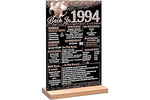 Vlipoeasn Rose Gold 30th Birthday Table Decorations