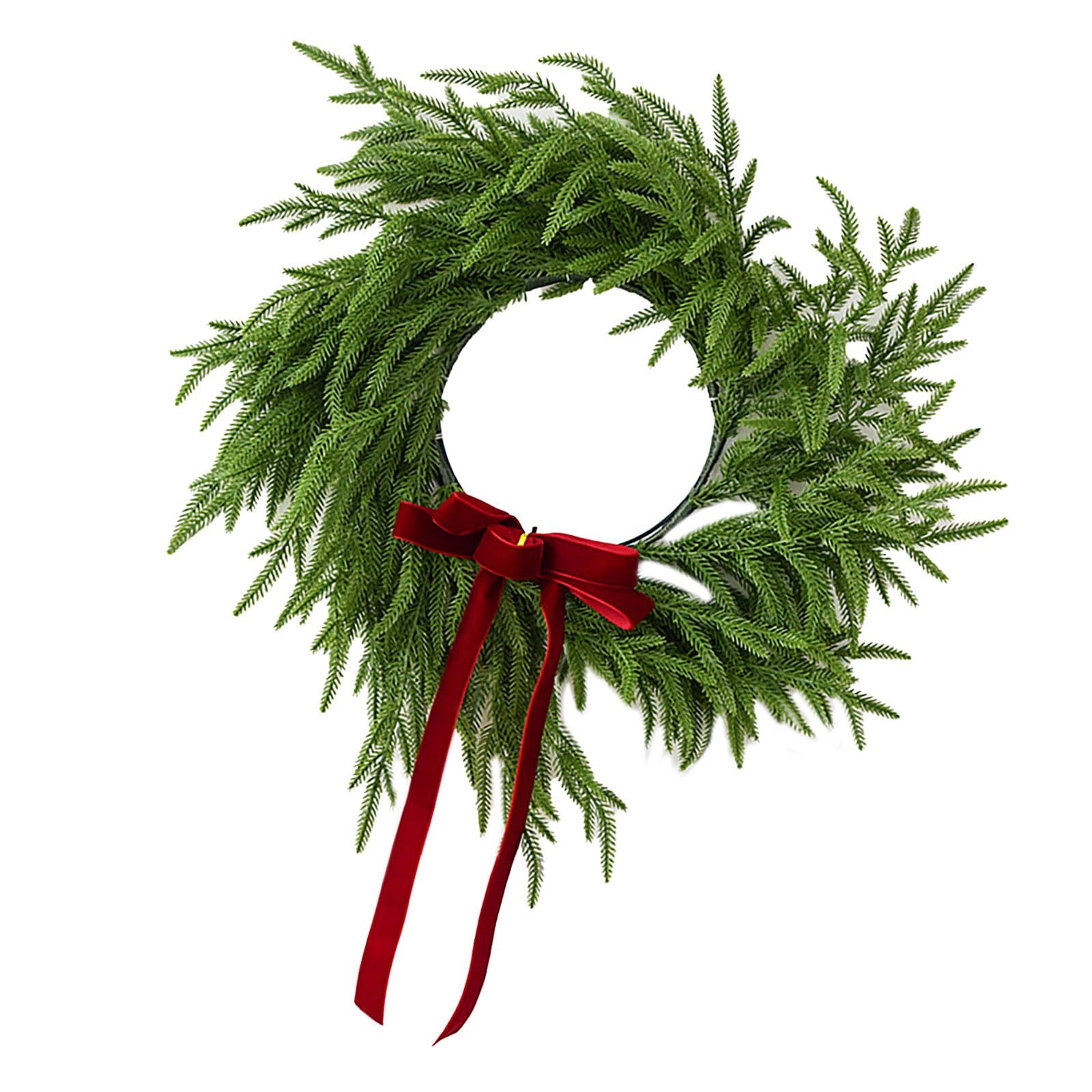 Yhplxyuus Velvets Bows Garlands Holiday Hanging Decoration Bowknot Wreath for Christmas and New Year Festival Parties Supplies Holiday Decoration