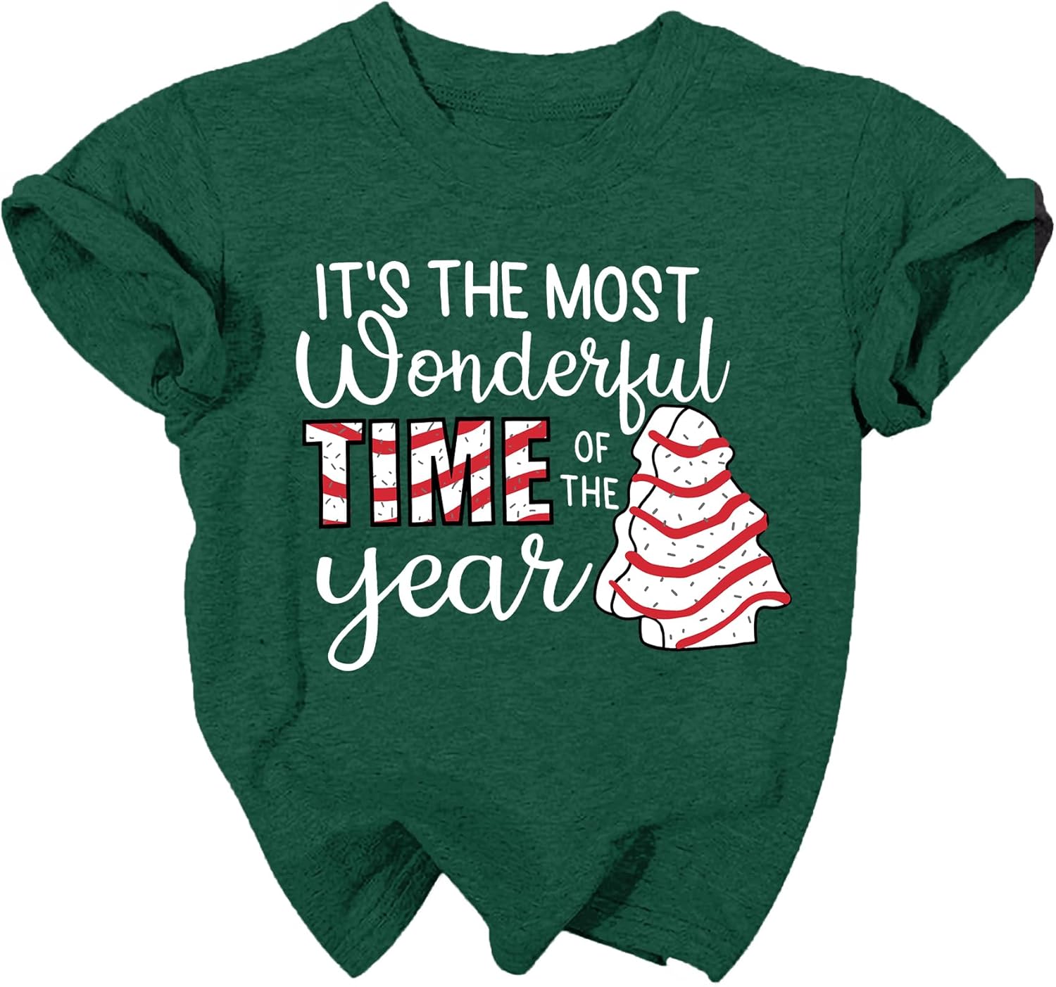 Christmas Shirts Toddler Boys Girls Xmas Buffalo Plaid Trees T-Shirt Christmas Graphic Tees Holiday Tops - Image 4
