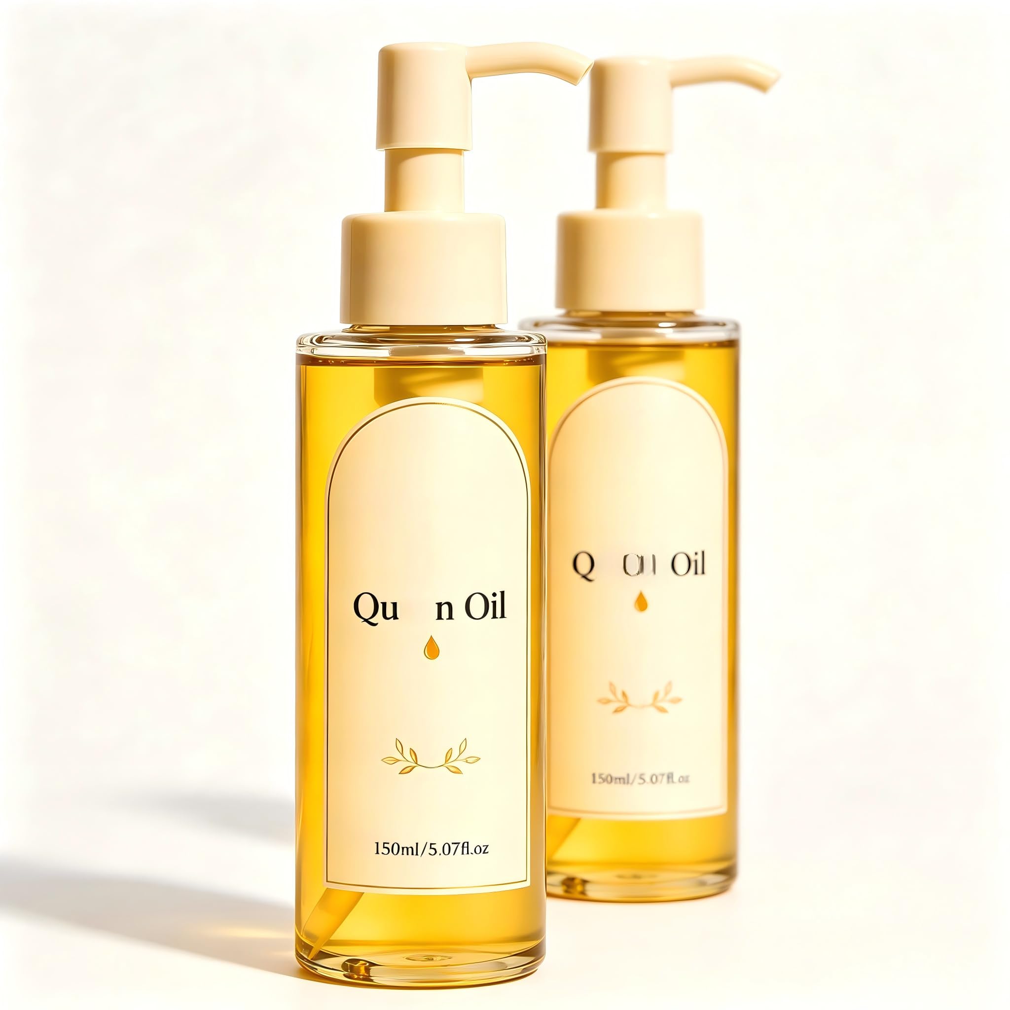 Olio botanico per viso e corpo spremuto a freddo, leggero, a rapido assorbimento, non untuoso (2 pezzi)