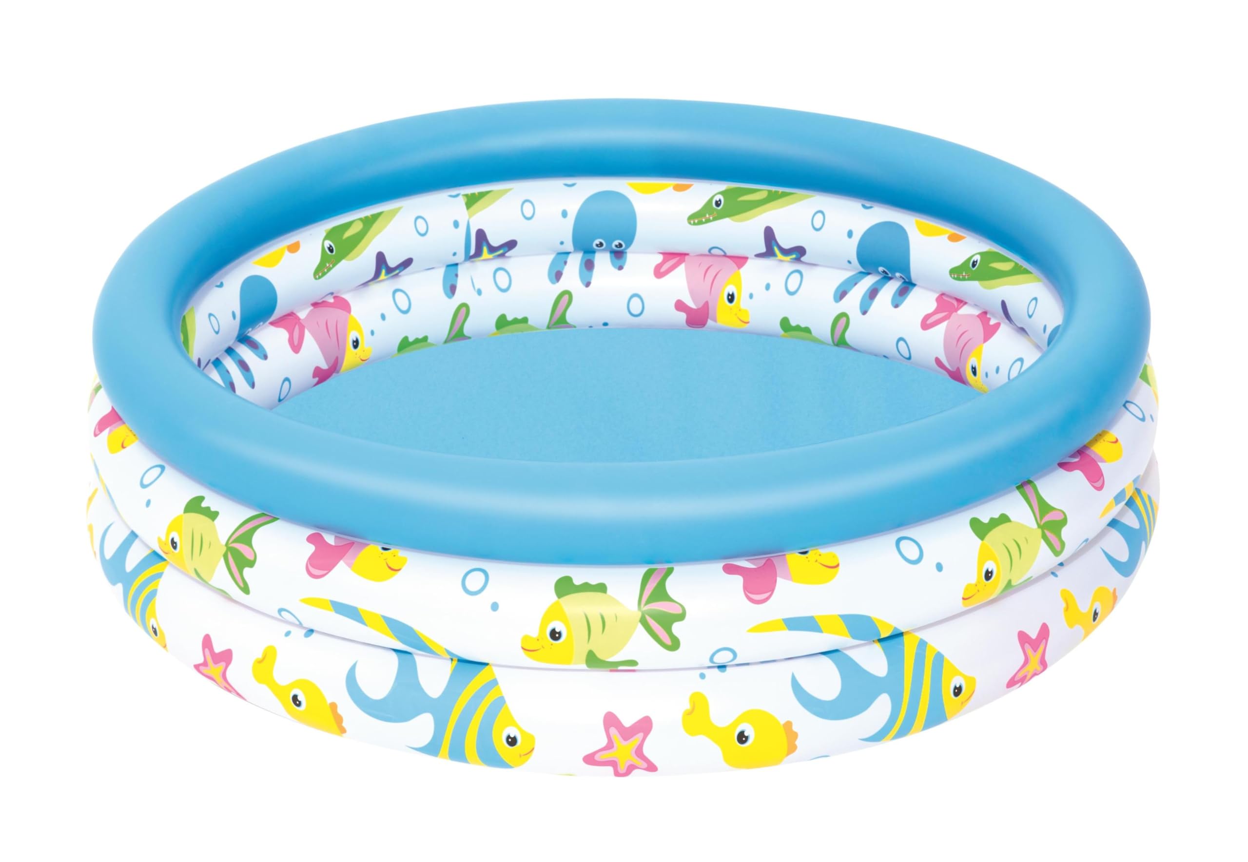 Bestway Ocean Life Inflatable Paddling Pool for Kid's - 40 x 10 Inches, 51008-17