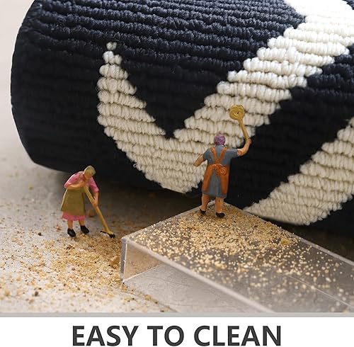 TOMEX Tapete para puerta para interiores y exteriores, tapete antideslizante mejorado 2023, tapete de bienvenida para el hogar, jardín, garaje (32 x