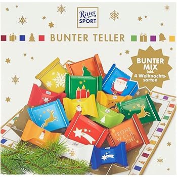 Ritter Sport Bunter Teller 230 G Amazon De Lebensmittel Getranke