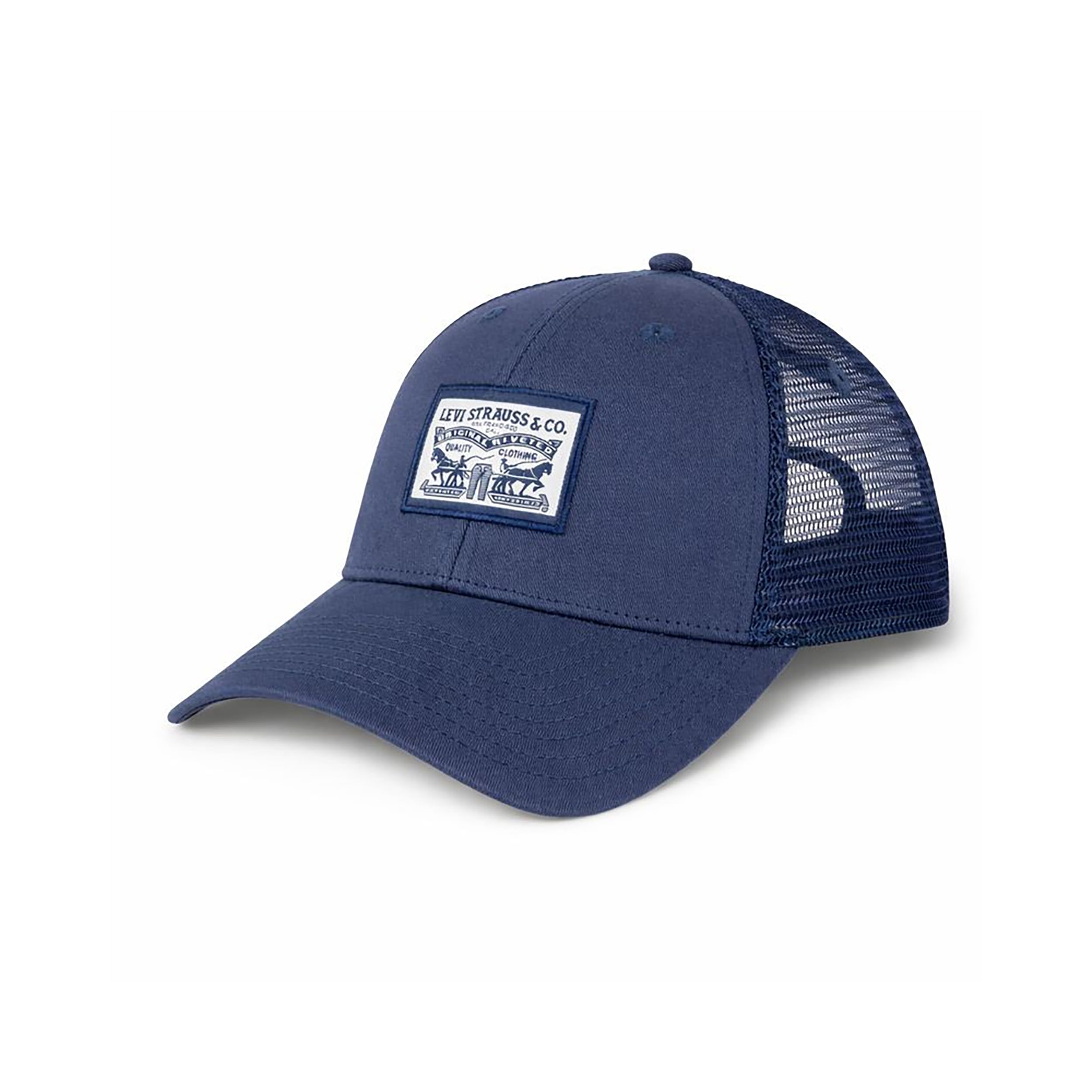Levi's Men's Classic Style Logo Trucker Hat - Adjustable Lightweight