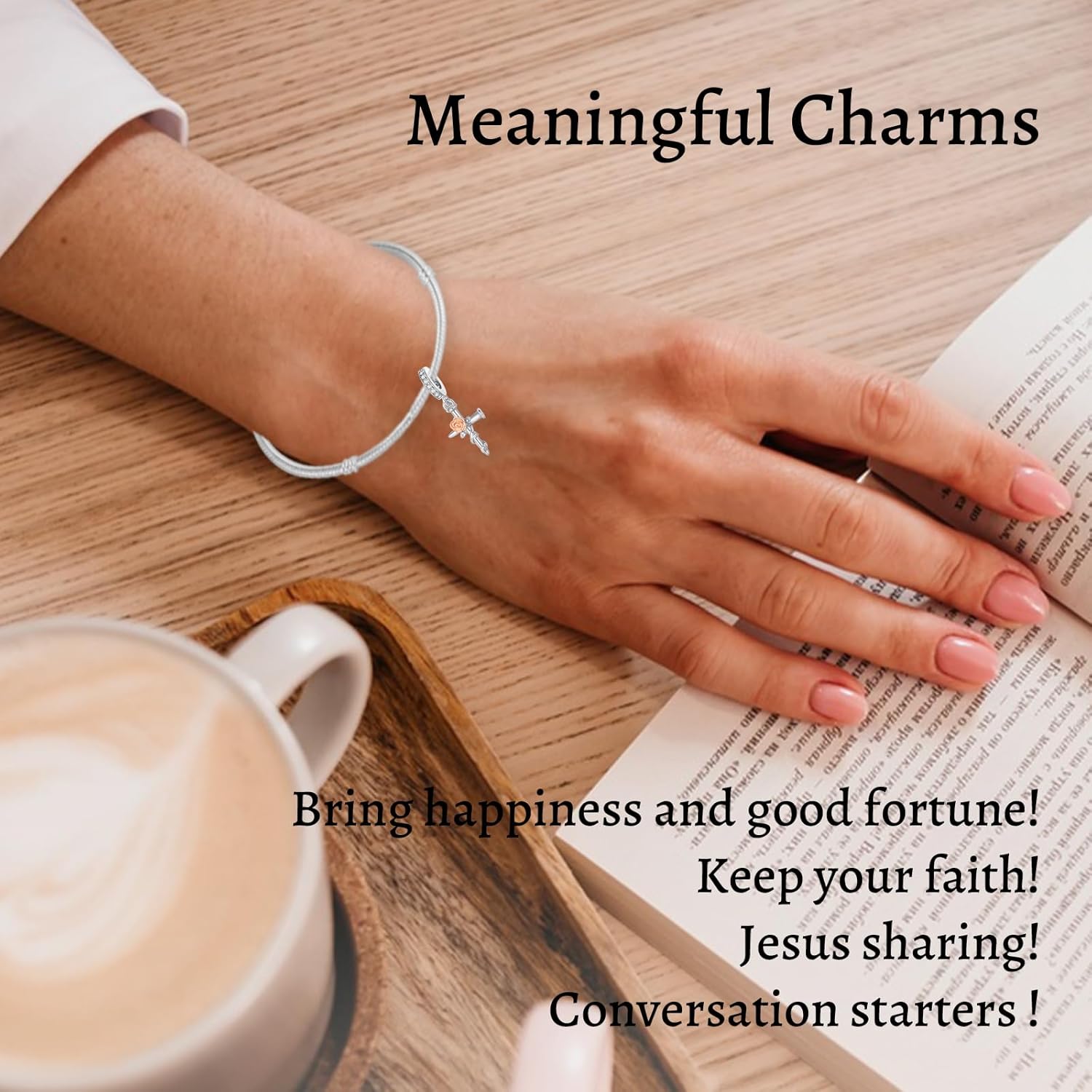 S925 Charms for Pandora Bracelets and Necklaces, Gifts for Love, Couple, Family, Friend, on Birthday, Anivesary, Christmas, Valentine's Day, Mothers Day - Image 3