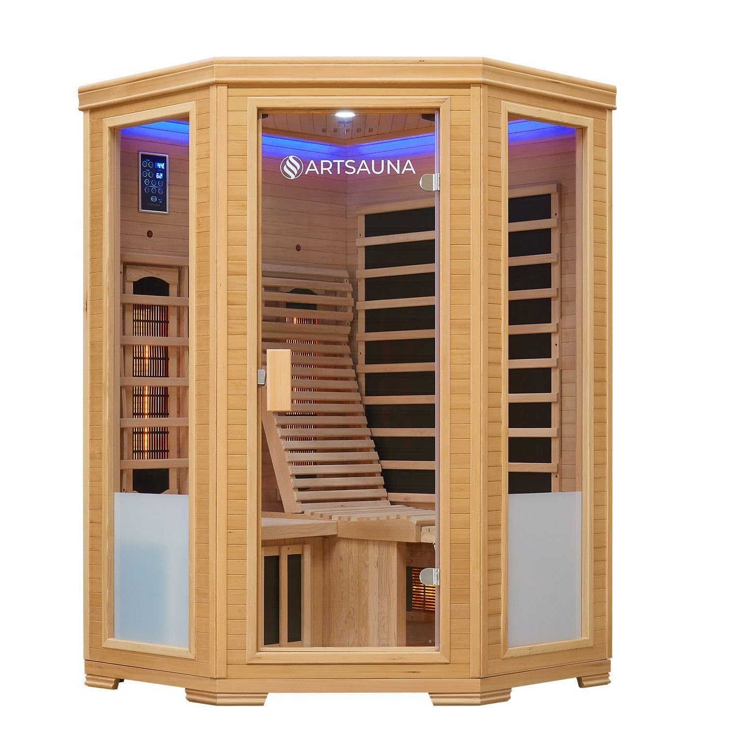 Artsauna Infrarotkabine Aalborg – Dual-Technologie, 2 Personen