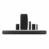 HW-Q910C 9.1.2ch Soundbar w/ Wireless Dolby Audio, Rear Speaker Included, Q-Symphony, SpaceFit Sound Pro, Adaptive Sound, Game Mode Pro, Airplay 2 with Alexa Built-In