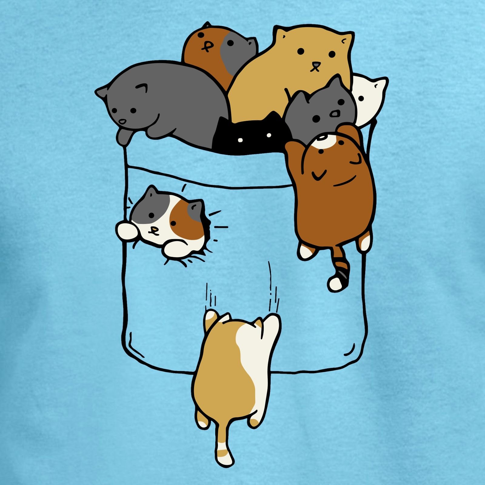 the Fan Tee Body de Bebe Divertidas Bolsillo Gracioso y Divertido, Humor, Terror, Risas, Video Juegos, Anime, Caricaturas Gatos, Animales 003 3 Meses