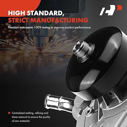 Miniatura 4 de A-Premium Bomba de agua de motor 8 cilindros 4.8 5.3 6.0L DOHC con termostato compatible con GM Cars Chevy, GMC, Cadillac, Hummer, H2, Workhorse -