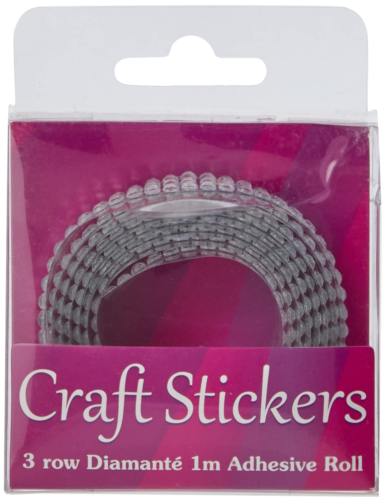 Eleganza Clear Craft Sticker Adhesive Roll