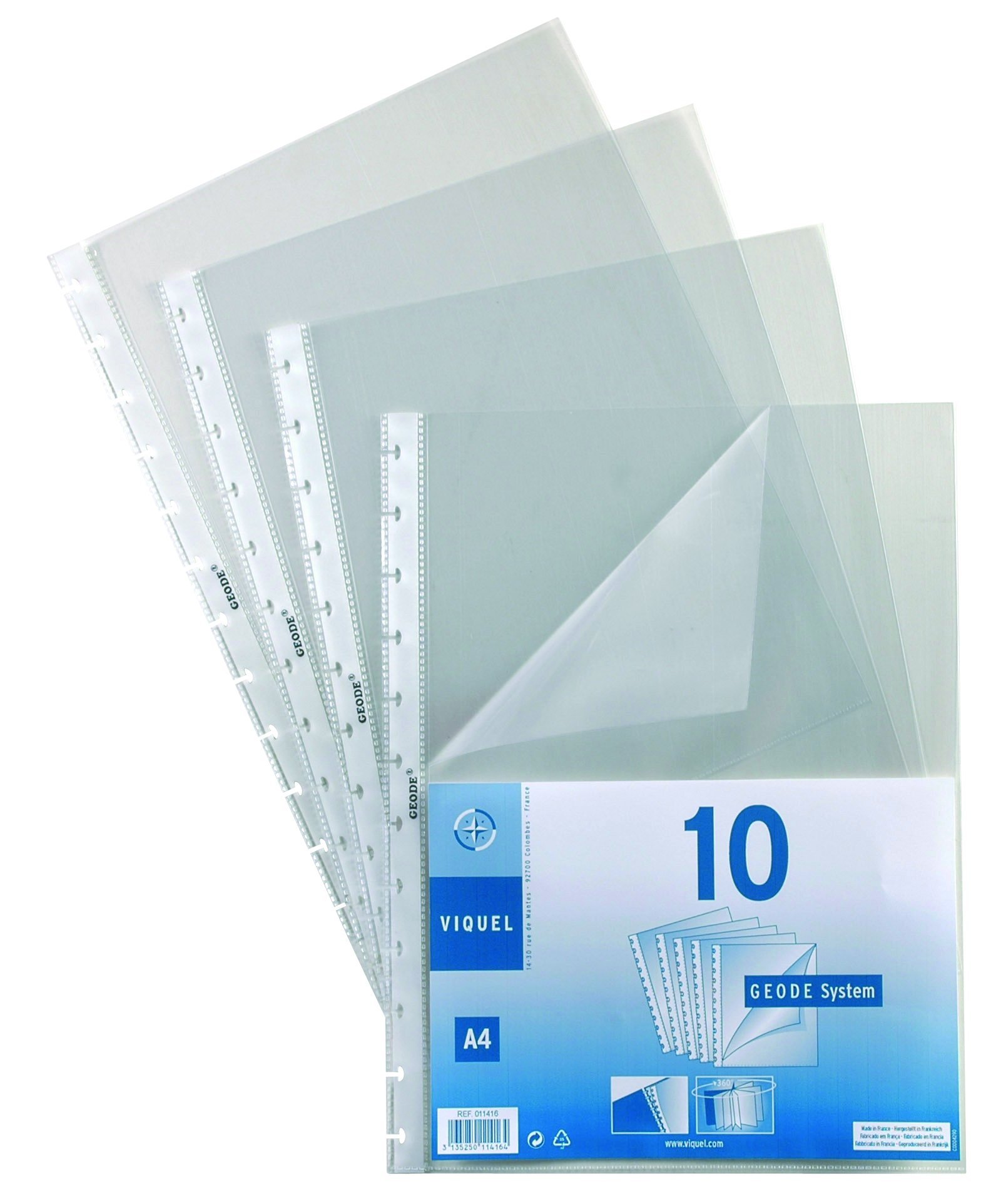 Viquel – Smooth Crystal 8/100th Removable Pockets Opening 2 cÃ?tés