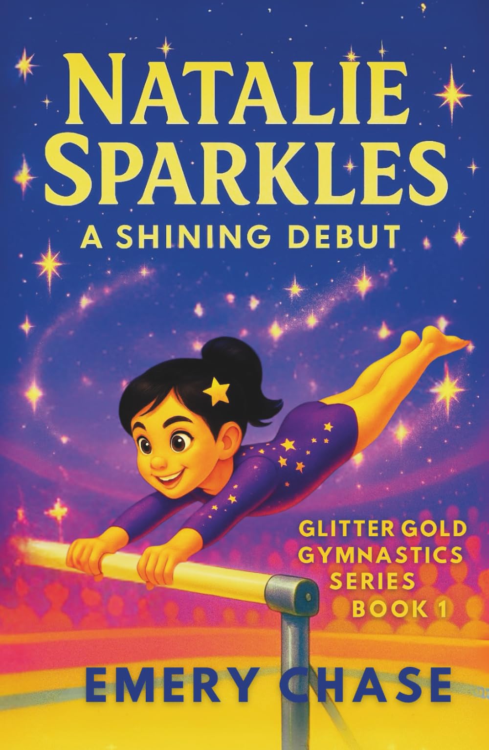 Natalie Sparkles: A Shining Debut: Glitter Gold Gymnastics Series – Book 1