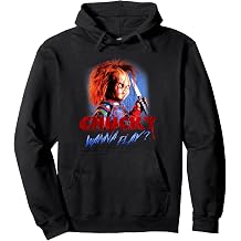 Chucky Wanna Play Bloody Knife Pullover Hoodie