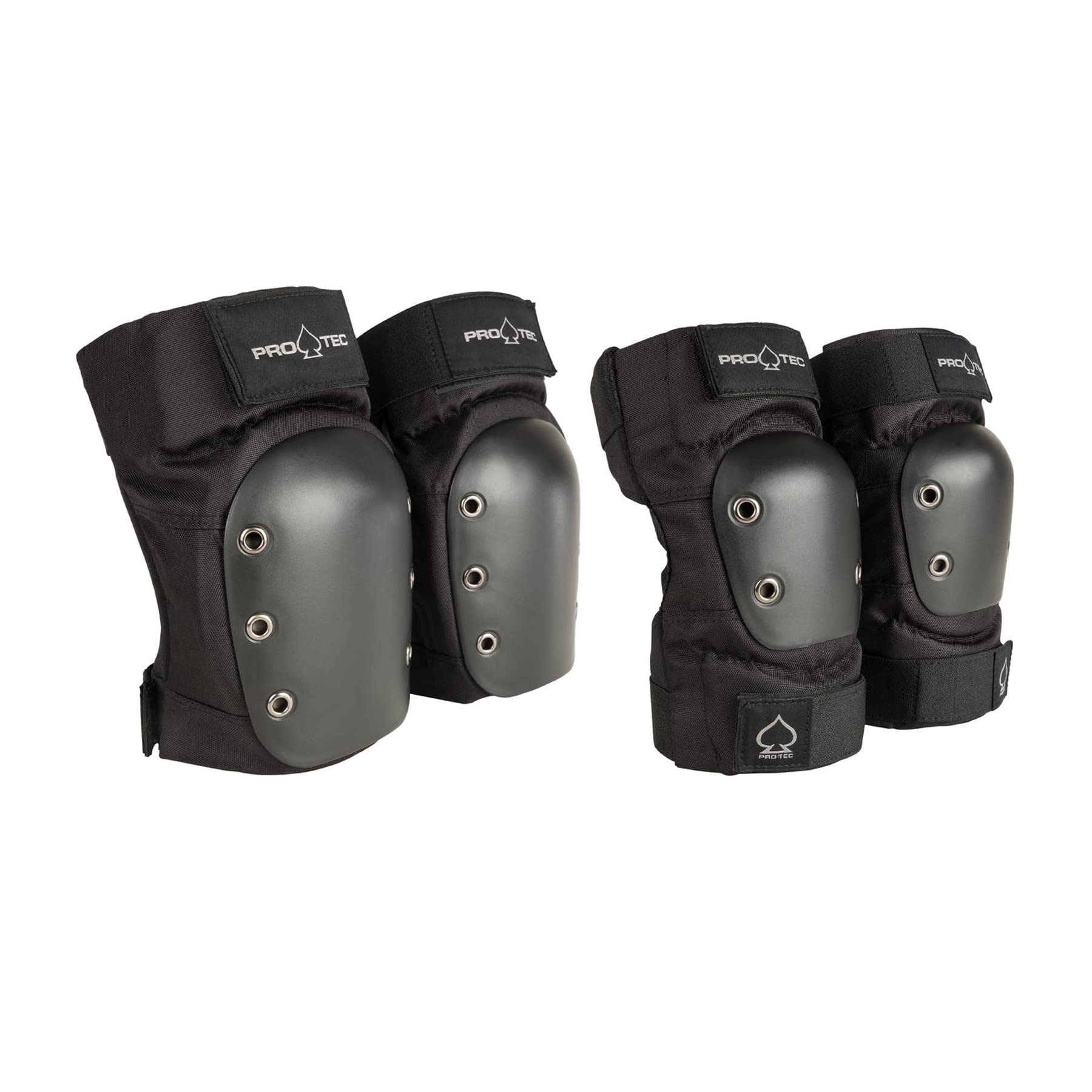 PROTEC Helmets Pro-Tec Pads Street Knie-/Ellbogenschützer Set, offen