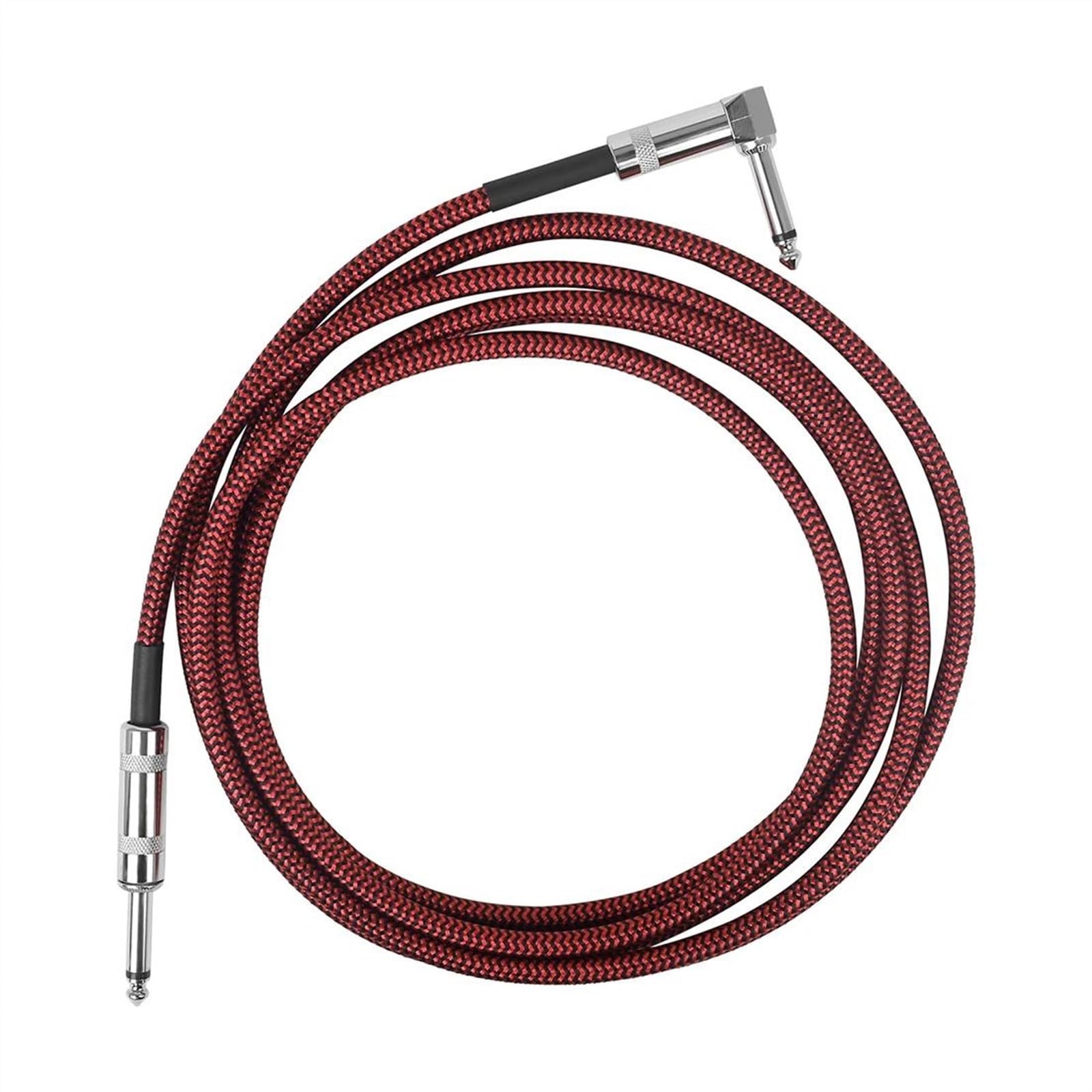 TSTS Cavo Strumento per Chitarra Cavo per chitarra Cavo di collegamento per amplificatore Cavo Linea di riduzione del rumore Parti per chitarra(10M Yellow)