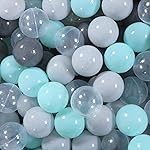 STARBOLO Ball Pit Balls - 100pcs Phthalate Free BPA Free Non-Toxic 2.16Inches Crush Proof Play Balls Play Tent Pool Playhouse Playpen Party Decoration (100 Balls)