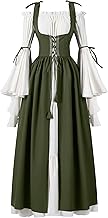 Spooktacular Creations Halloween Renaissance Costume Women, Renaissance Corset Dress, Plus Size Medieval Chemise for Cosplay