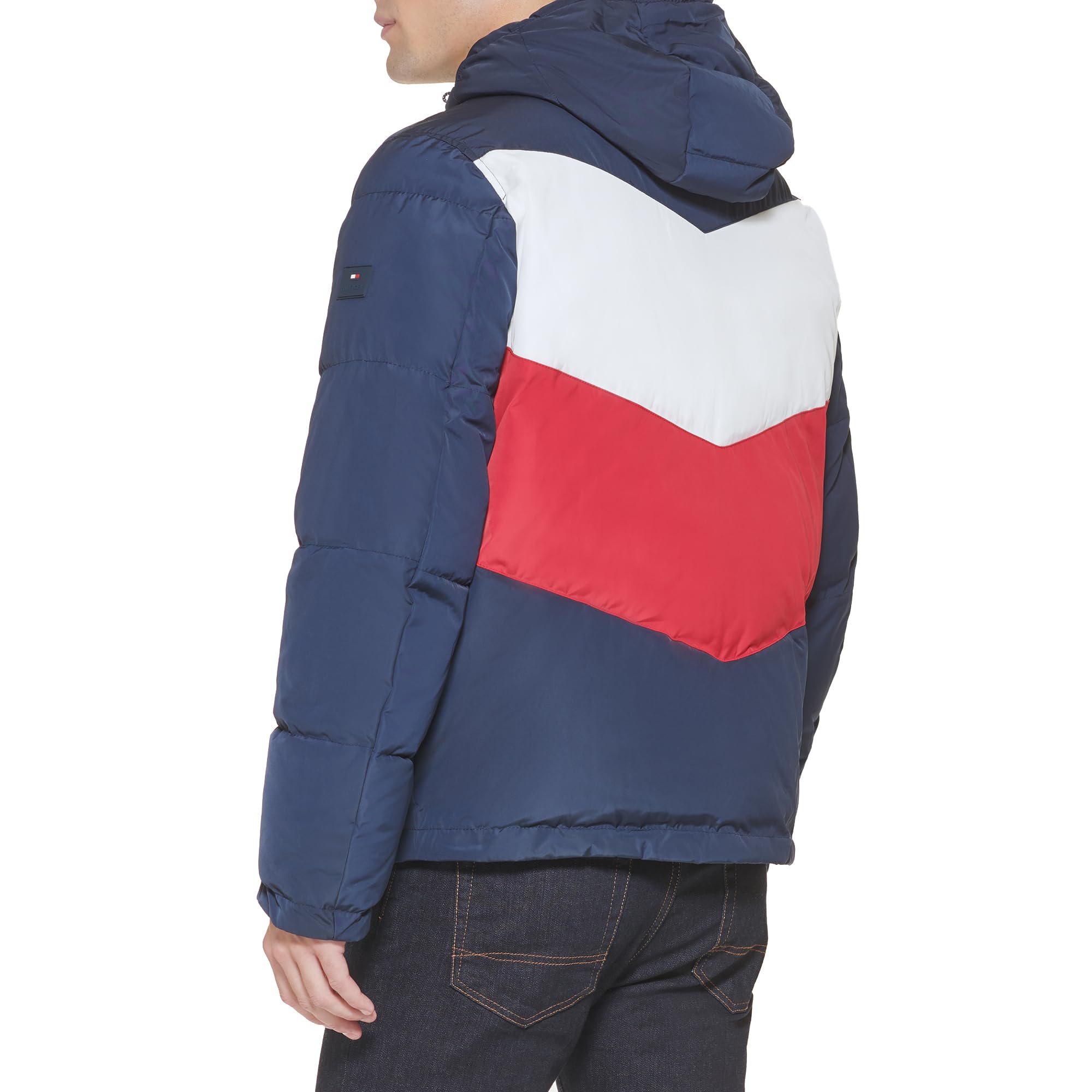 Tommy Hilfiger Chaleco acolchado con cuello alto para hombre