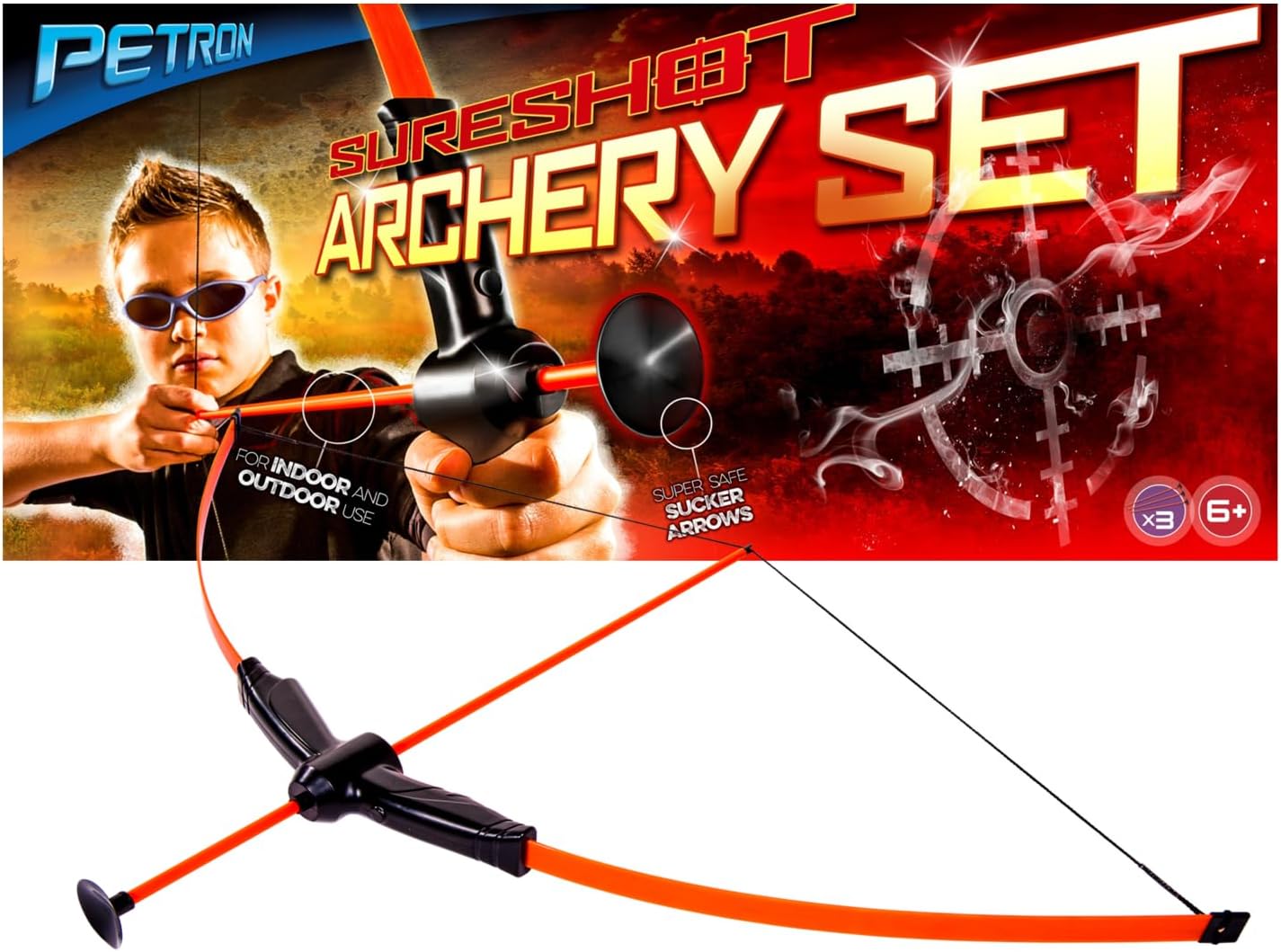 BestSaller Petron Sureshot Children Bow with 3 Arrows