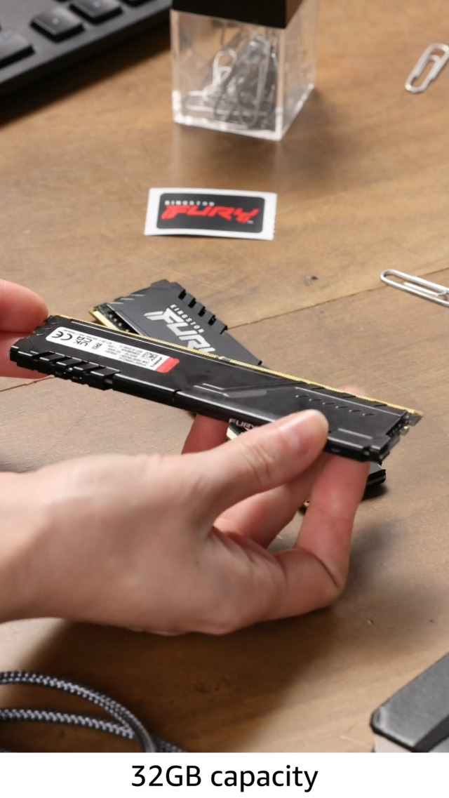 Kingston FURY Beast 32GB (2x16GB) 3600MT/s DDR4 CL18 Desktop