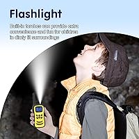 Vista 5 de Walkie Talkies para niños, juguetes para niñas de 5 a 13 años, linterna LED, VOX, recargable, fácil de usar, walkie talkies para niños, regalos