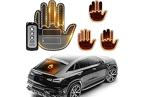 Hand Gesture Lights for Vehicles, Flashing LED Lights