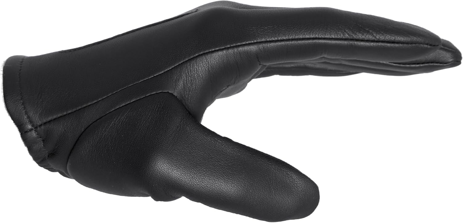 Men's Patrol Gloves (100% Cabretta Leather) For Tactical Police Driving, Shooting, and Motorcycle Riding (Thin and Unlined) - Image 7