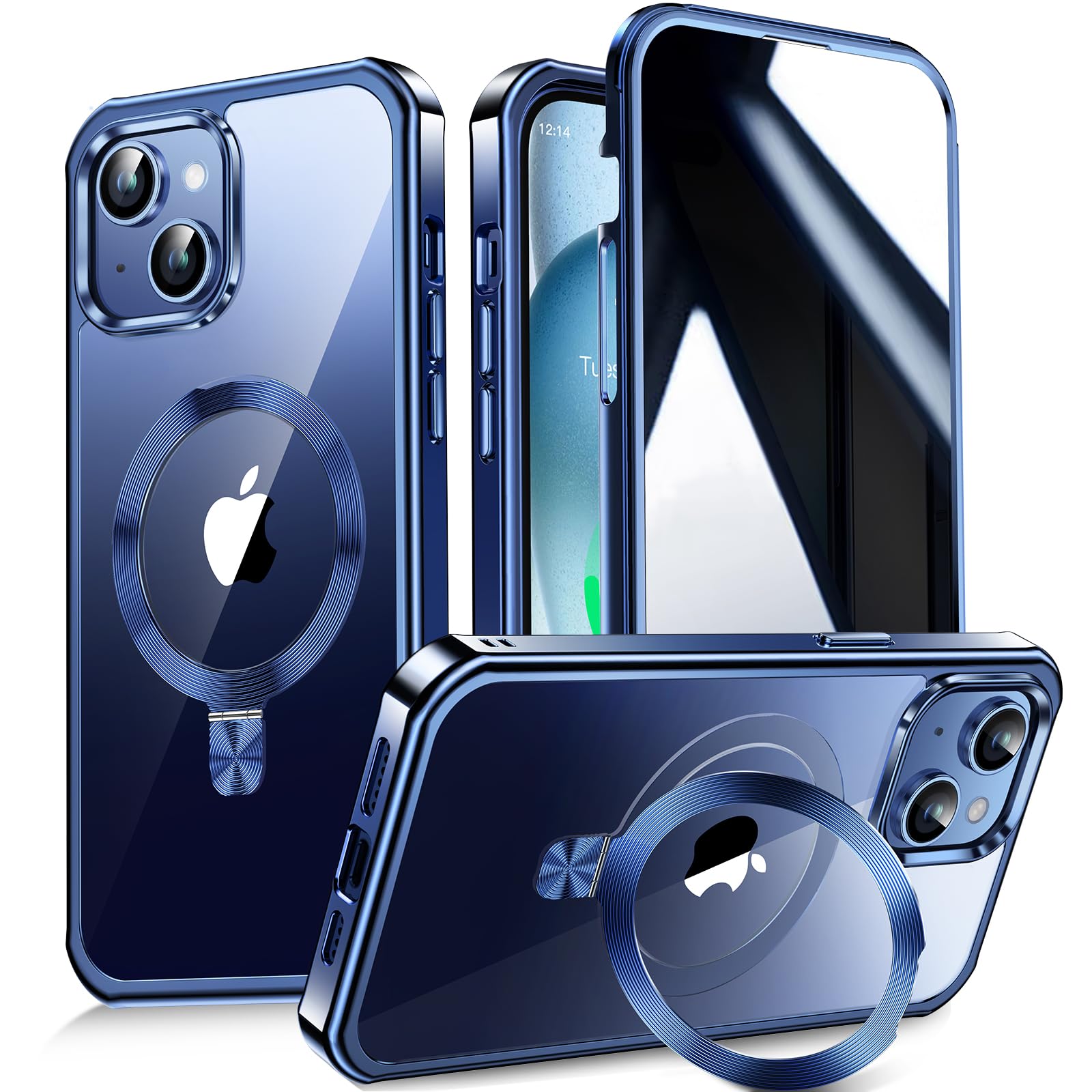 Amazon.co.jp: 【多機能隠しスタンド・マグセーフ対応・覗き見防止