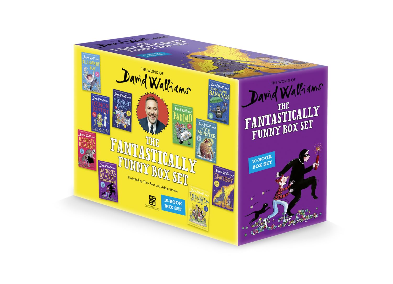 The Fantastically Funny 10-Book Boxset: A book by David Walliams
