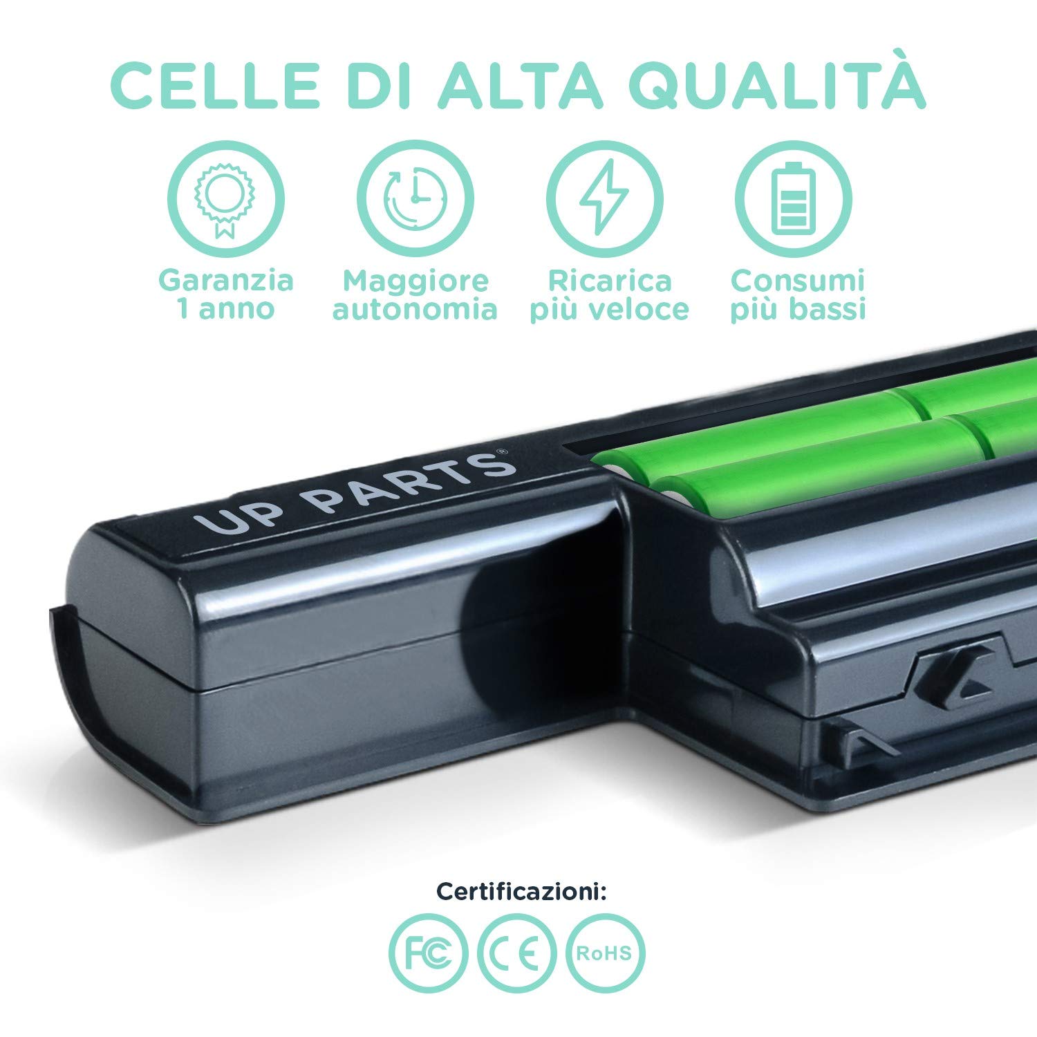 Batería Para Portátil Acer AL15A32 - 14,8V 1800mAh, Li-Ion, Color Negro - ¡Perfecta Para Tu Laptop!