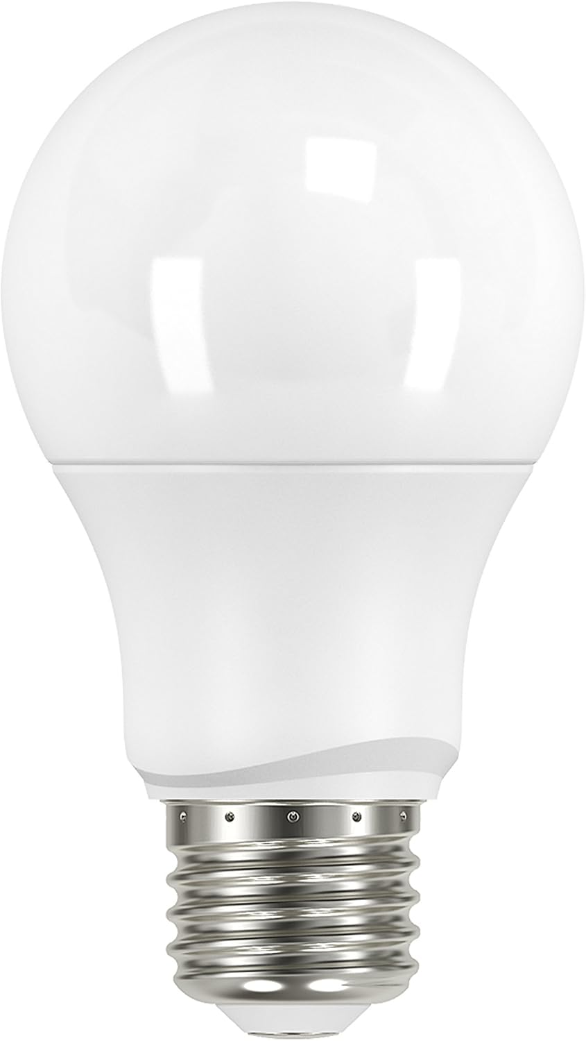 Satco S9590 6 watt; A19 LED; Frosted; 2700K Medium Base; 220' Beam Spread; 120 Volts; 6-Pack Non-Compliant Replaces S9112