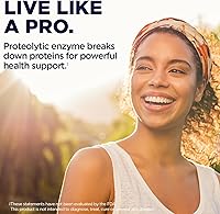 Vista 3 de KAL Serrapeptase 20 mg - Enzimas digestivas proteolíticas para apoyo a la salud digestiva - 40,000 unidades de serratio - Recubierto entérico