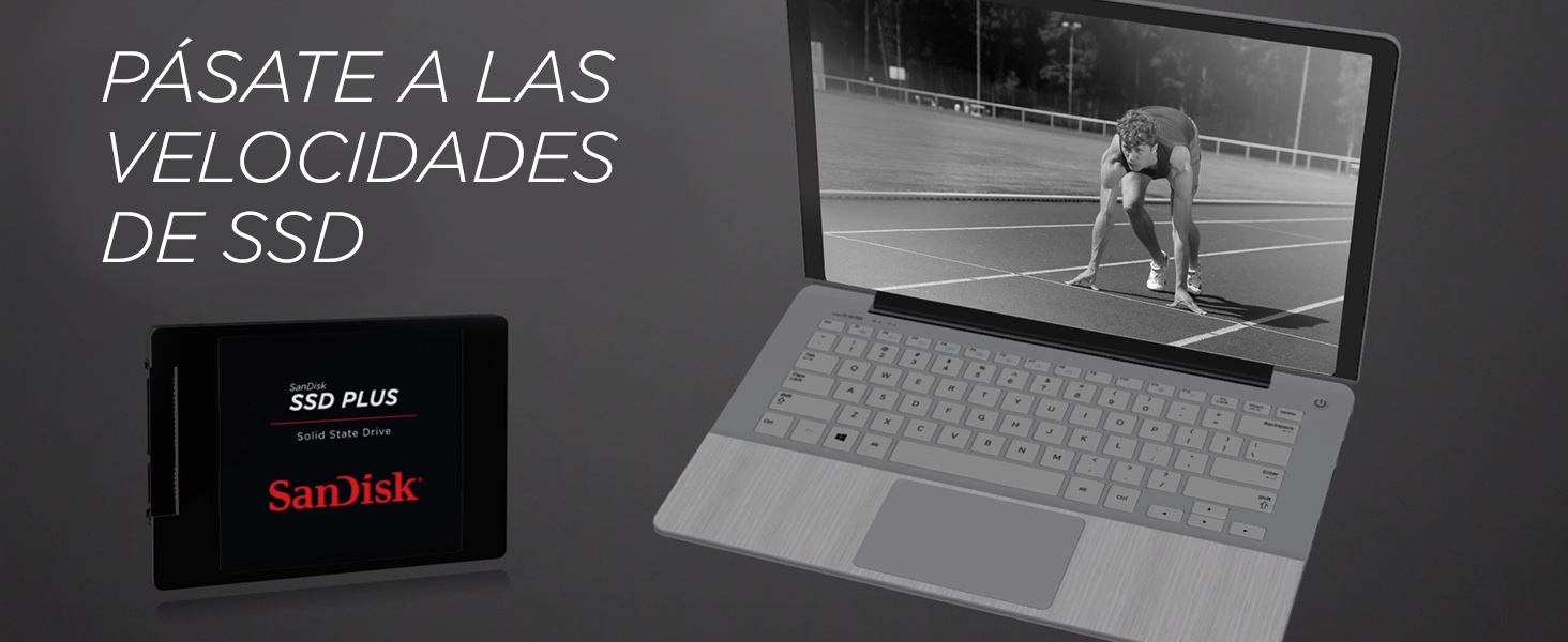 Unidad interna de estado sólido SanDisk SSD PLUS 480 GB SATA III