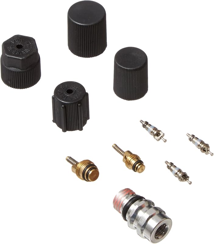 Kit de vedação do sistema de ar-condicionado Four Seasons 26782 com núcleo de válvula e tampas – 2 peças
