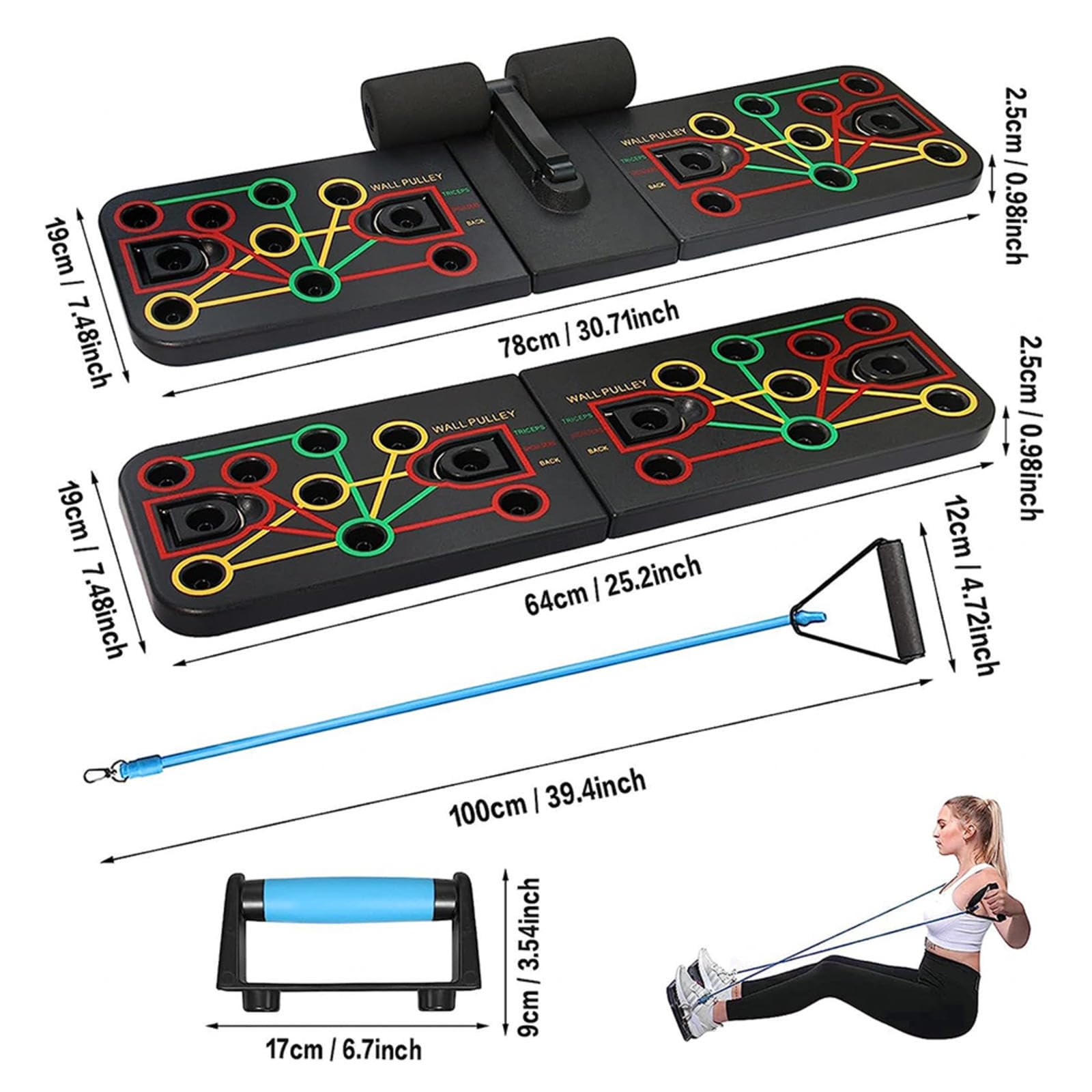 トレーニング器具5点セット ifitness-shop_zxp-rkfl-7052