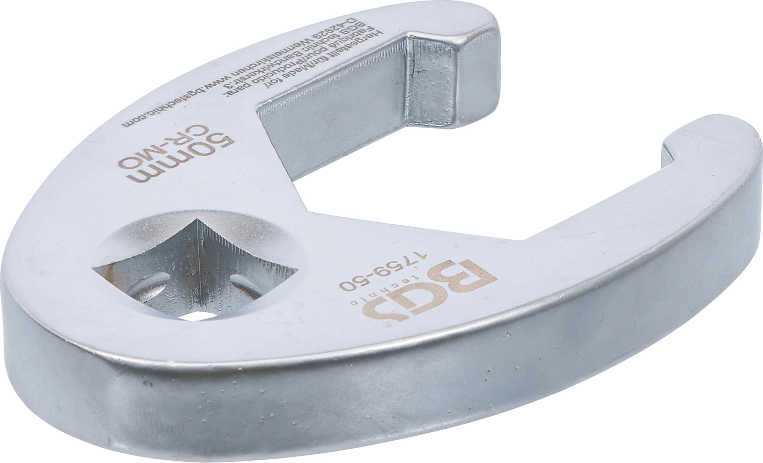 BGS 1759-50 | Llave boca hexagonal abierta (crowfoot) | entrada 20 mm (3/4") | 50 mm