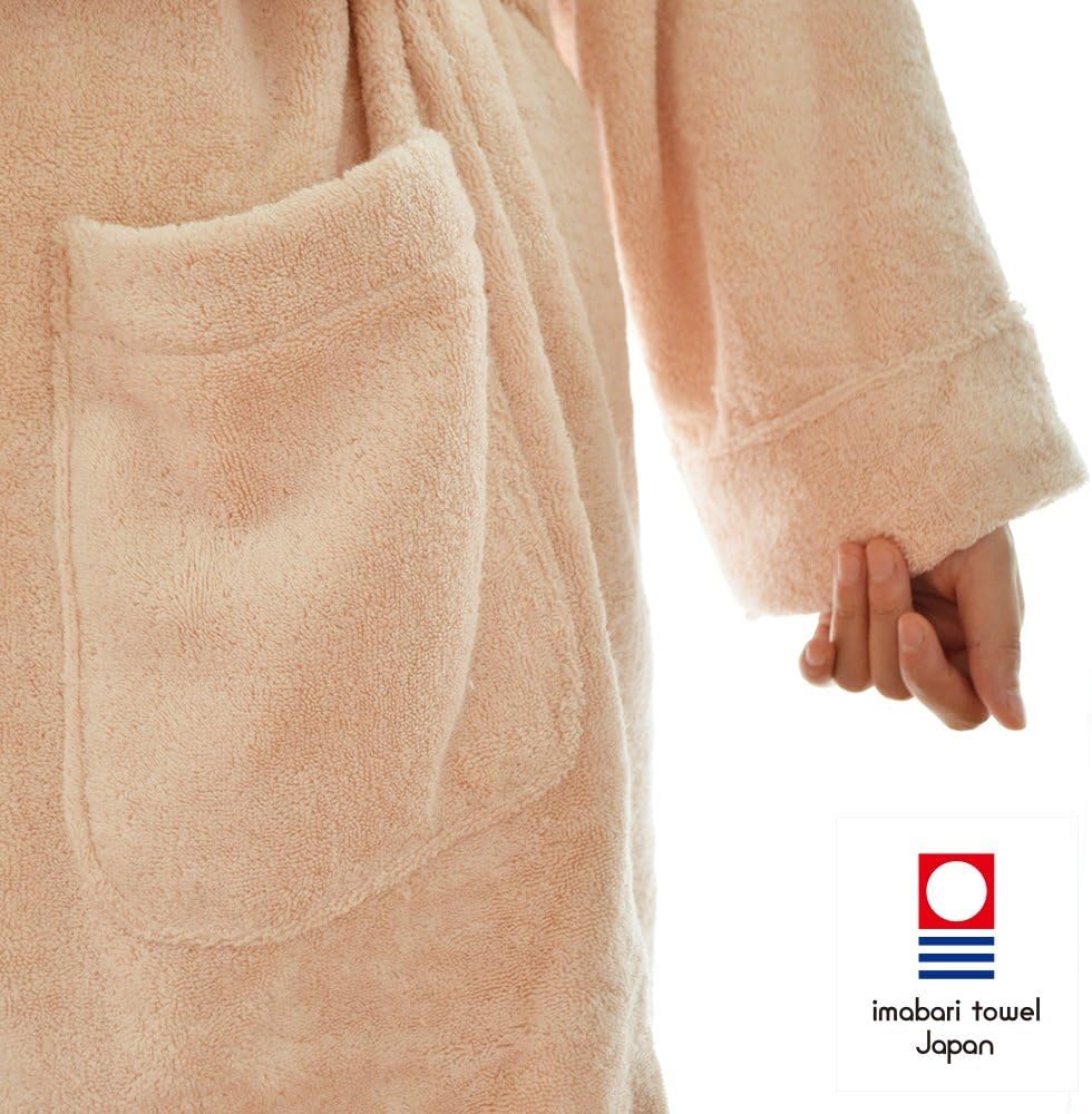 [トランパラン] バスローブ 今治 HOTELALA 今治タオル 日本製 タオル地 ホテル仕様 吸水 綿100％ レディース ママ