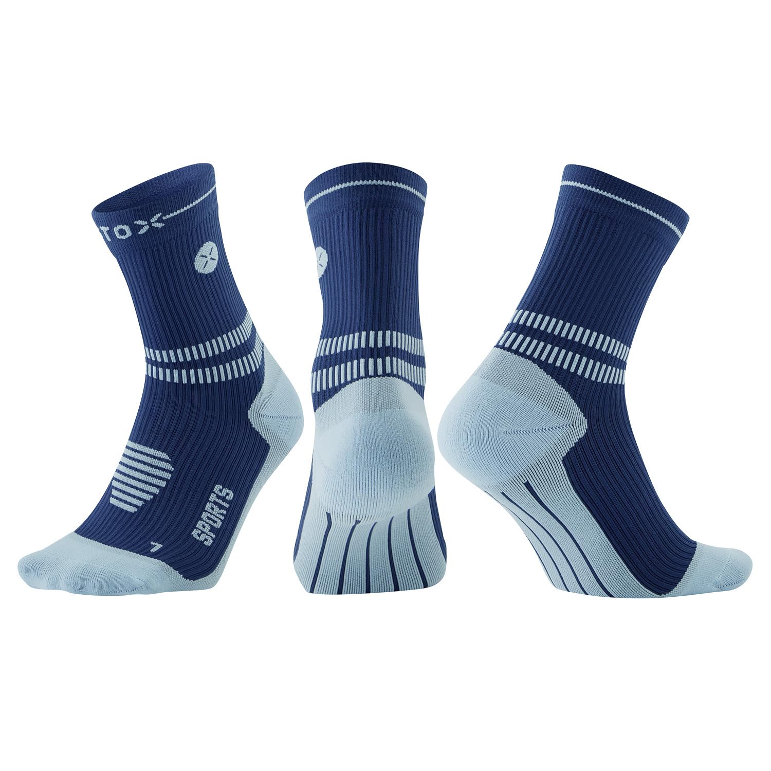 STOX Energy Socks, Damskie skarpety sportowe, klasa kompresji 23-32 mmHg, wyściełana wkładka, pończochy uciskowe, sportowe skarpety kompresyjne, pończochy uciskowe, pończochy uciskowe, pończochy