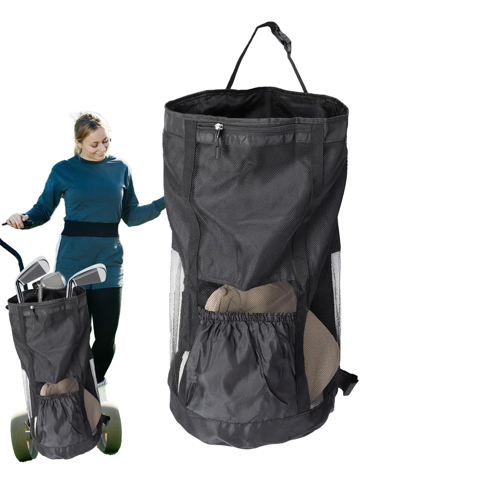 Borsa Portaoggetti Da Golf All'aperto - Custodia Push-pull Per Carrello Organizzatore Sportivo