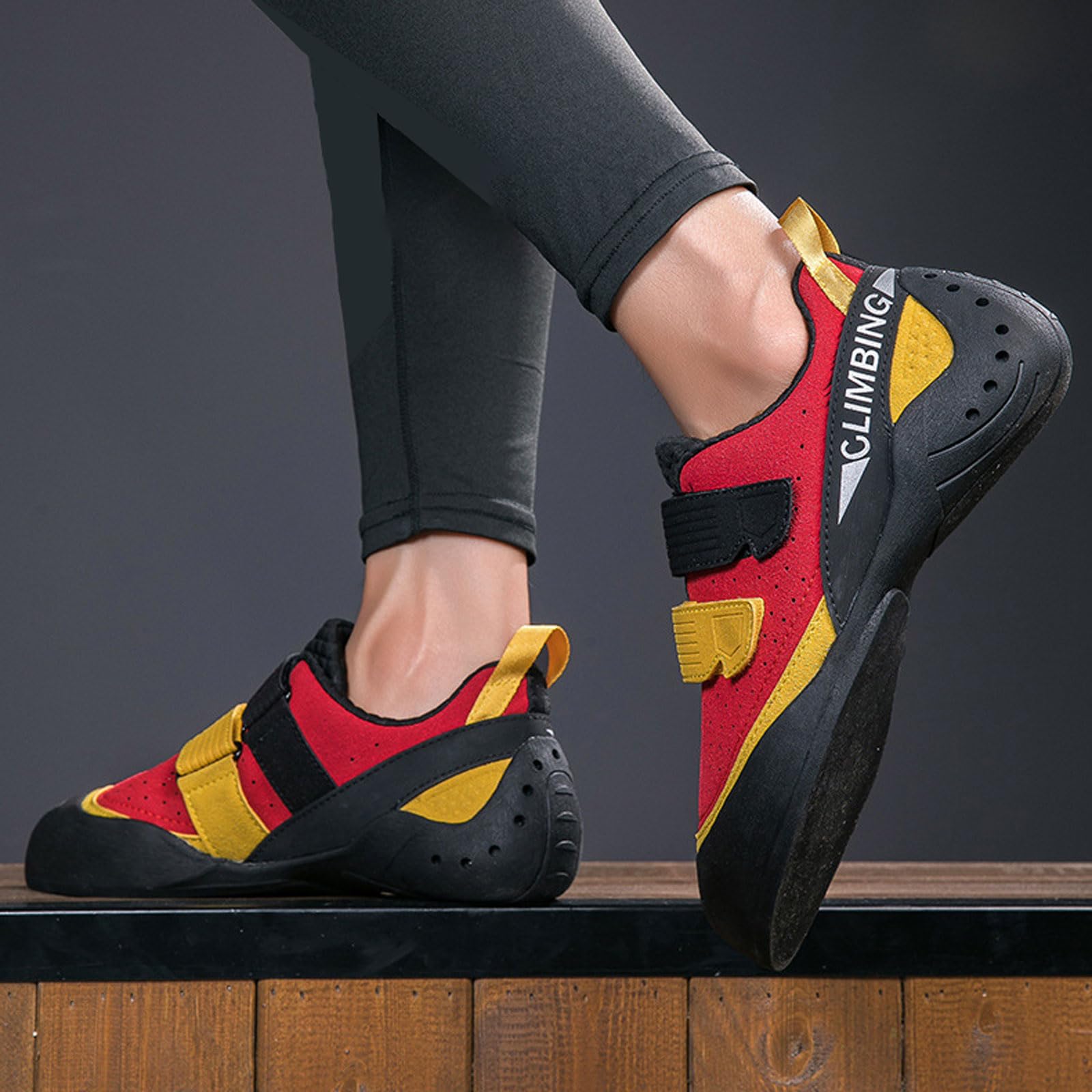 Zapatos De Escalada,Pies De Gato Escalada,Zapatos De Escalada Goma Antideslizante Hombre,Zapatillas De Escalada Mujer,Pies De Gato Transpirables,Ligeros,para Acampar Escalada