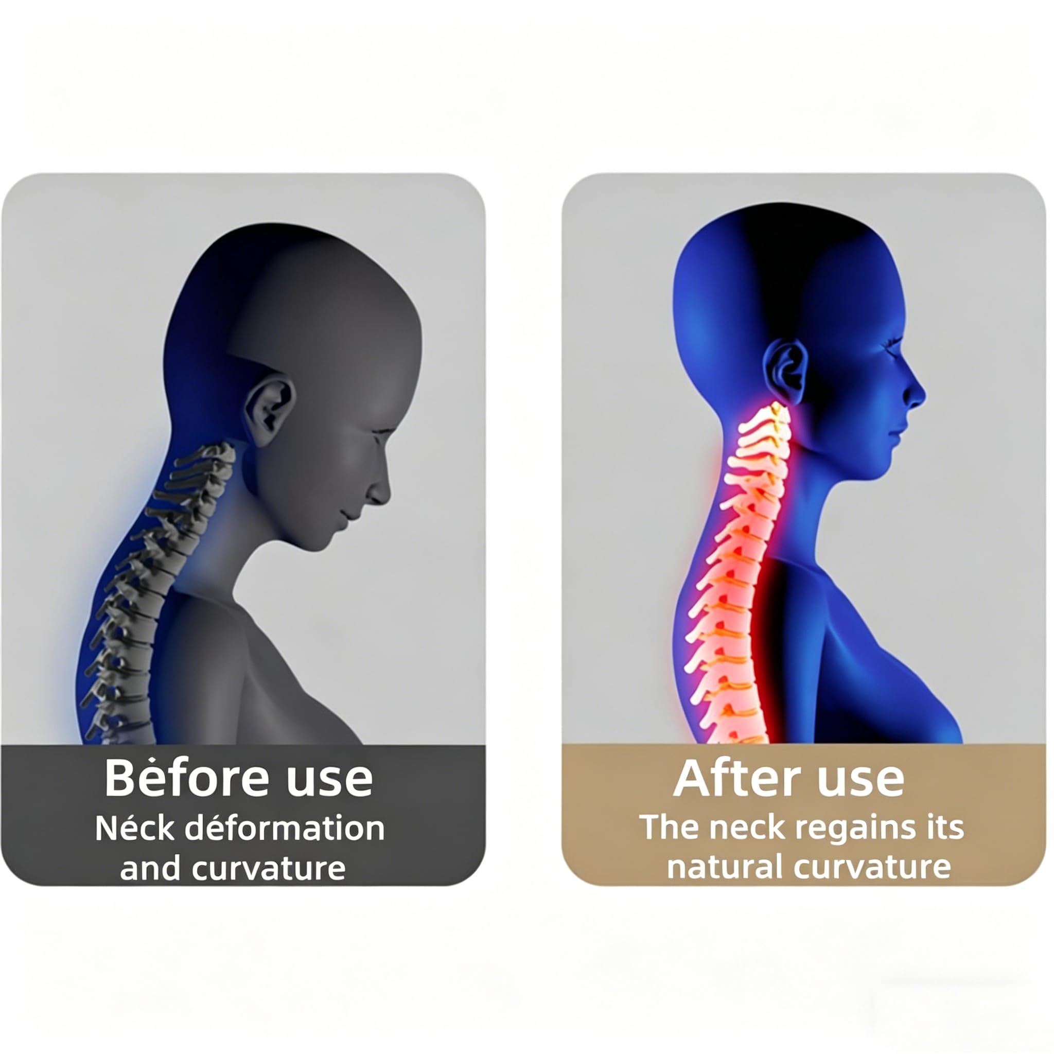 Neuroneck Pro, Soluzione 11 in 1 Il Collo, Massaggiatore Cervicale Neuroneck Pro,modello 2026, Pratico Funzionale, 6 Modalità, 9 Livelli Intensità, Design Migliorato 4 Testine,design Ergonomico (b)