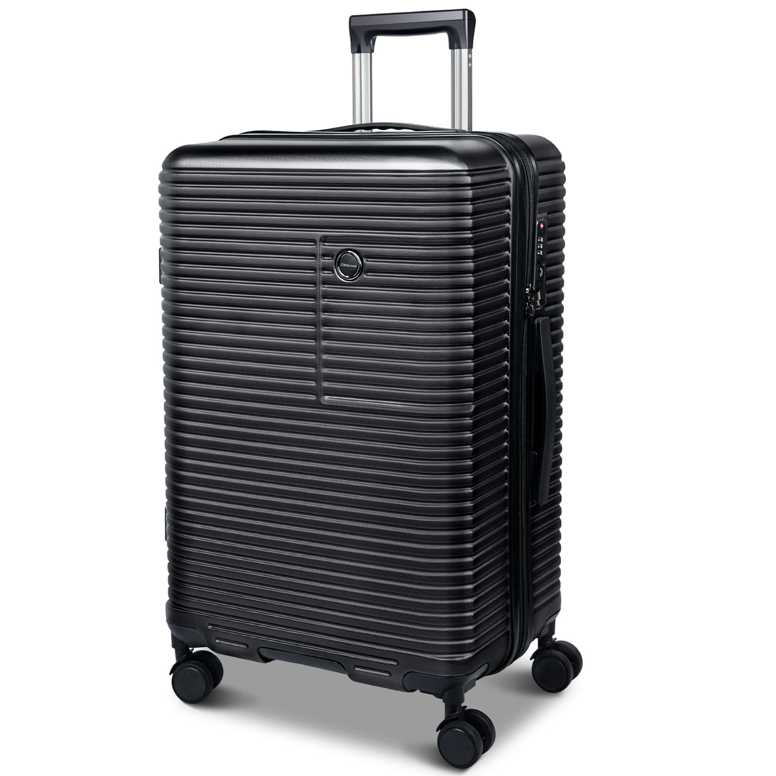 JZRSuitcase Luggage Expandable(only 28') Suitcase PC+ABS Carry On Luggage with Spinner Wheels TSA Lo