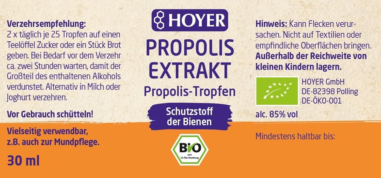 Bio Propolis Extrakt, flüssig BIO 2 x 30 ml