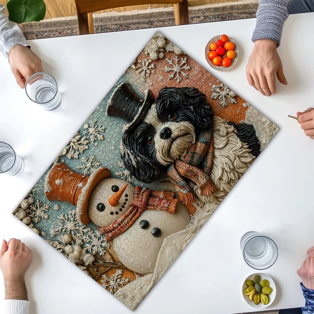 Puzzle Inverno, Puzzle 1000 Pezzi per Adulti, Regalo Donna/Uomo -2621